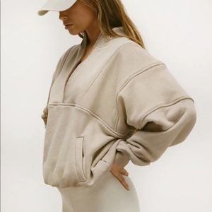 Joah Brown Retro half zip